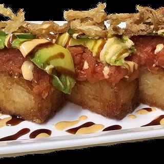 Spicy Tuna on Crispy Rice
