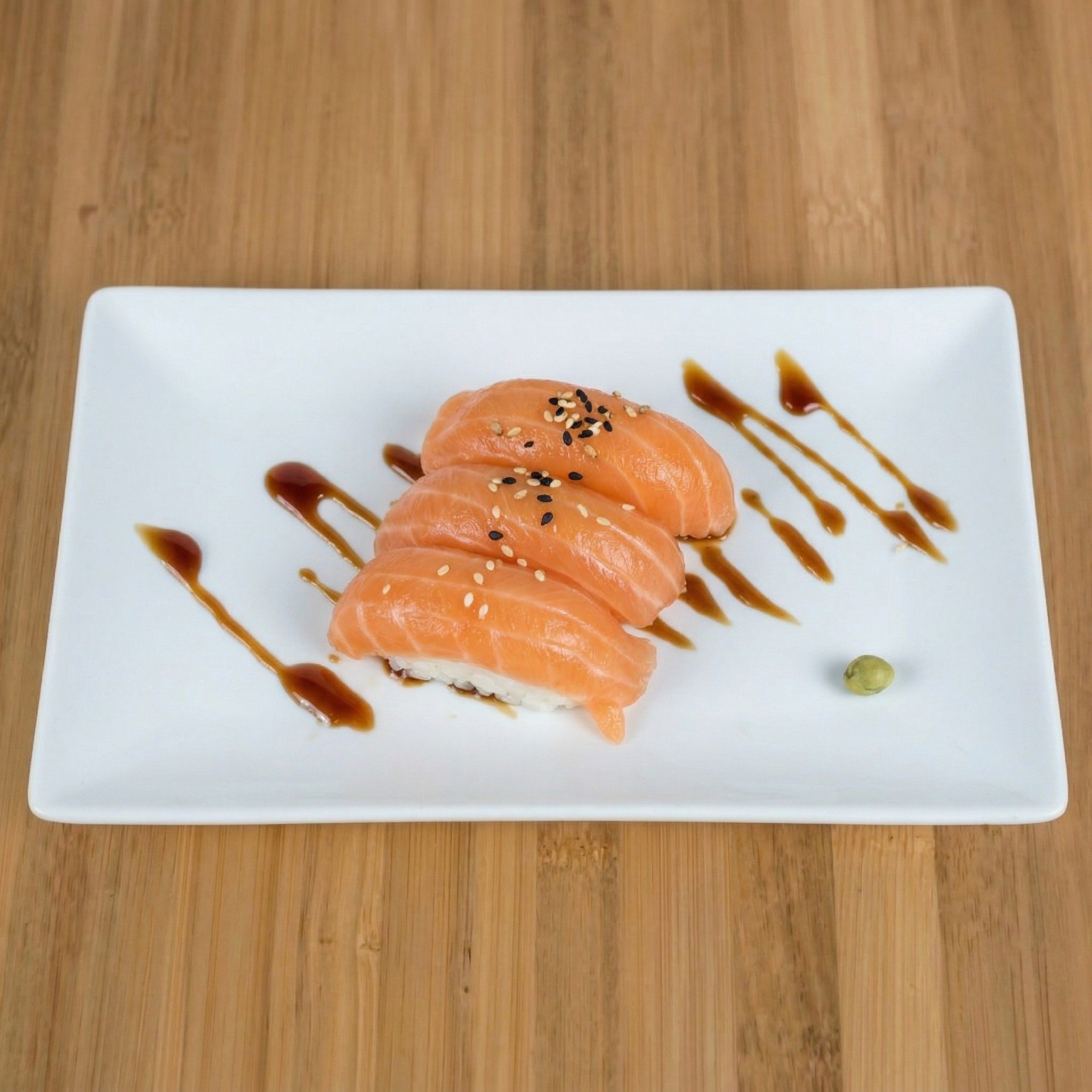 Salmon Nigiri.
