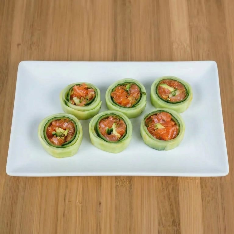Cucumber Roll Delights
