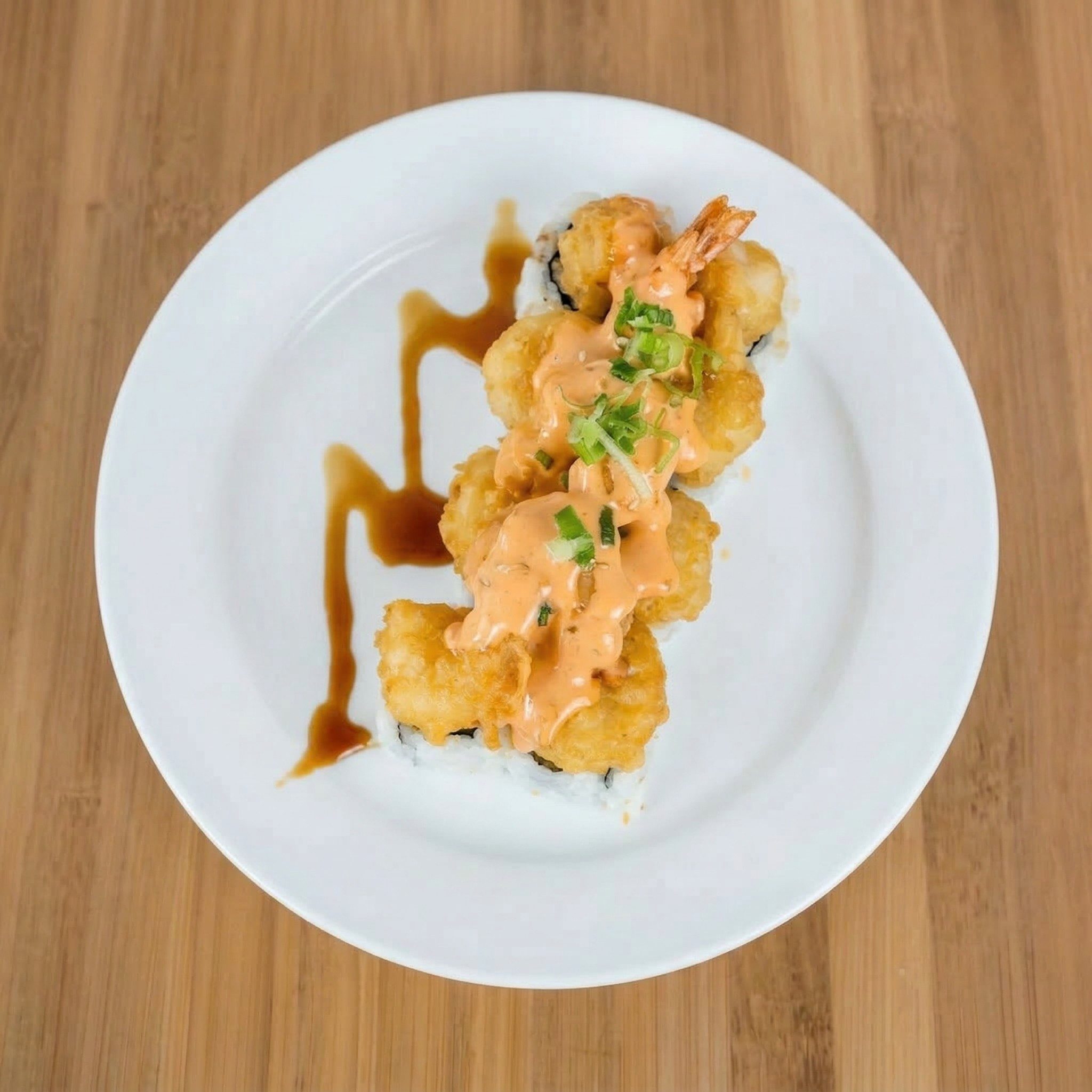 Popcorn Shrimp Roll.